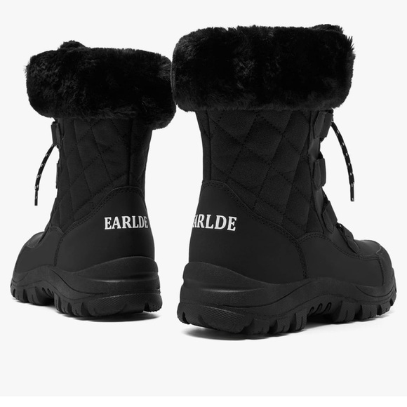 Earlde women snow boots 8 wide - Picture 6 of 11